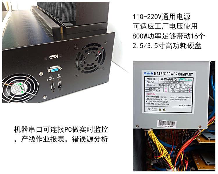 臺(tái)灣產(chǎn)高速sata/msata硬盤拷貝機(jī)1拖15