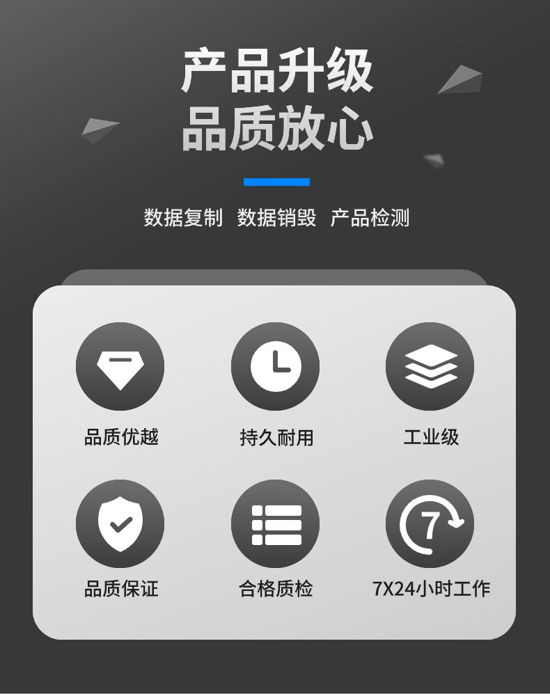 工業(yè)級(jí)多功能拷貝機(jī)支持SATA、IDE、M.2、CF等儲(chǔ)存裝置